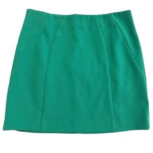 🍀LOFT Green Pencil Mini Skirt - Size 6